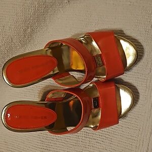 Marc Fisher wedge sandals